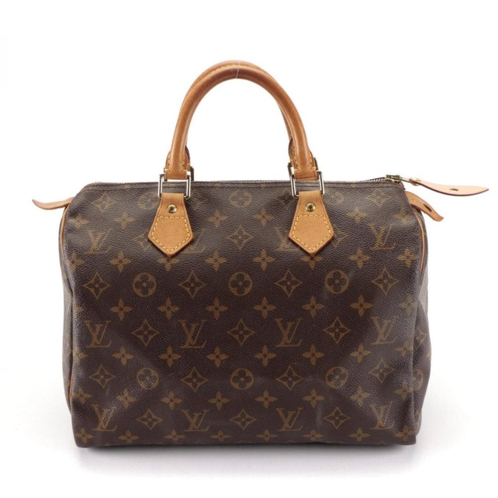 Louis Vuitton Speedy 30 with LV padlock and key
